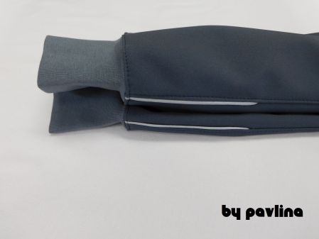 Dětské softshellové kalhoty - Šedé