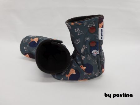 Softshellové válenky - Ježečci na olivě