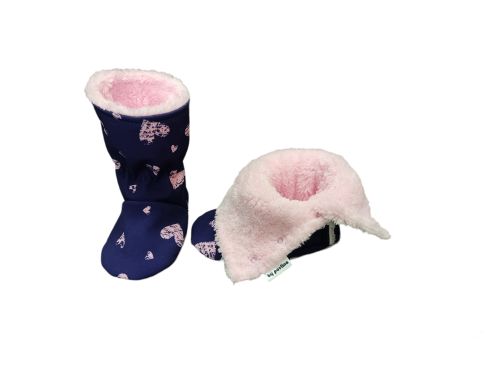 Softshellové válenky / capáčky s W.- Srdíčka