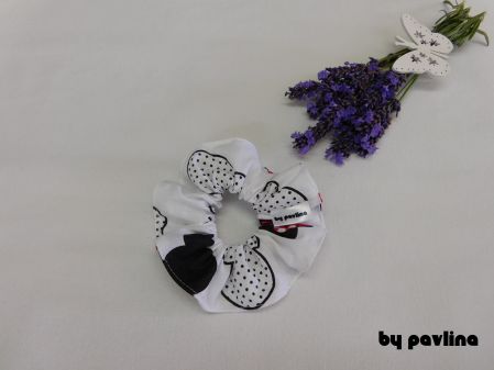 Gumička do vlasů / scrunchies - Myšky
