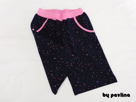 Dívčí kraťasy - Barevné tečky