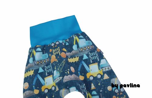 Chlapecké tepláčky/turky - Bagříci na jeans