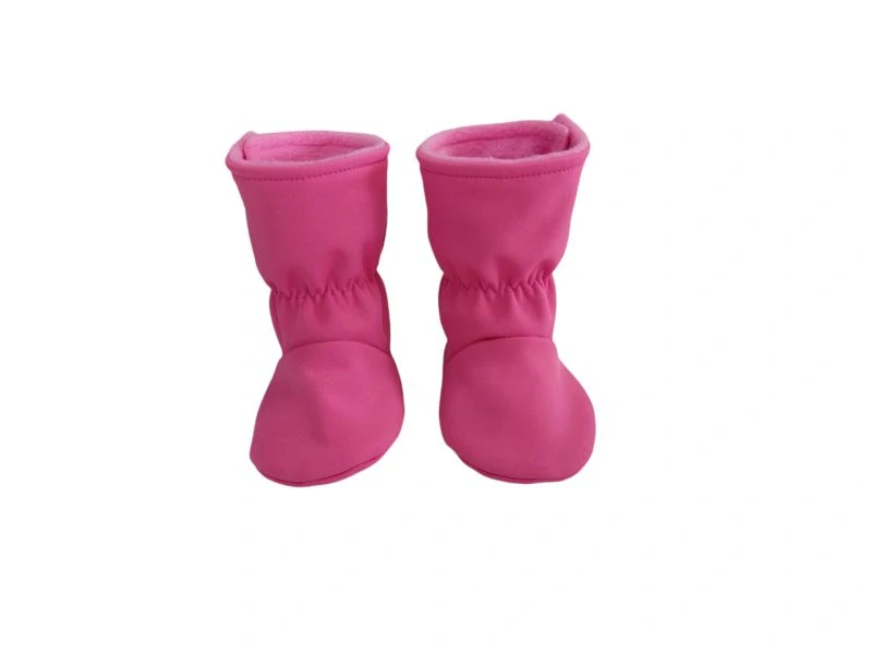 Dětské softshellové válenky / capáčky - Růžové