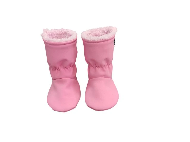 Softshellové válenky / capáčky s W. - Sv. růžové