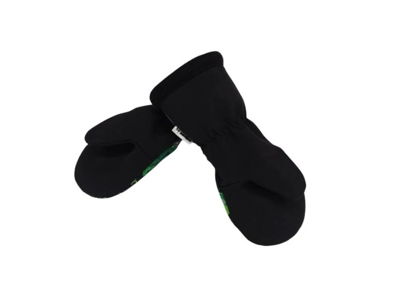 Dětské softshellové rukavice - Dino maskáč + černá