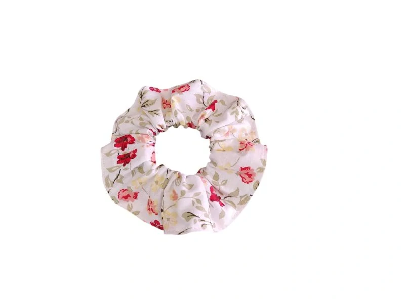 Gumička do vlasů / scrunchies - Převislé kytičky