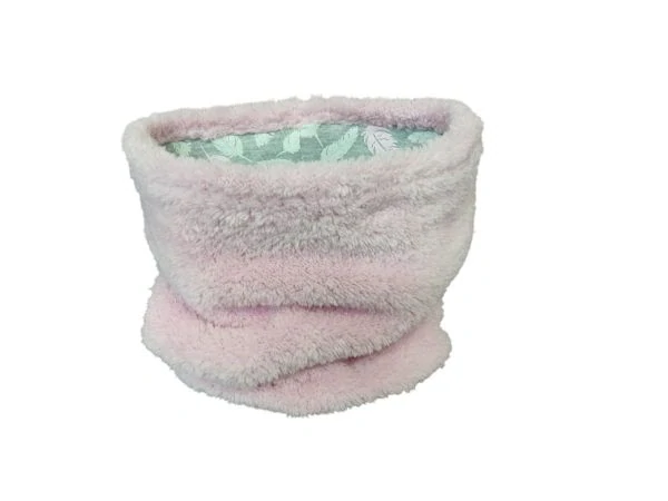 Zimní oboustranný nákrčník - Peříčka