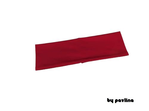 Unisex funkční čelenka - Červená