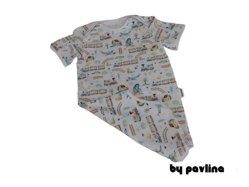 Dětské body - Vláčky