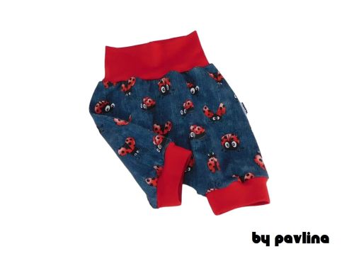 Dívčí kraťásky / turky - Červené berušky