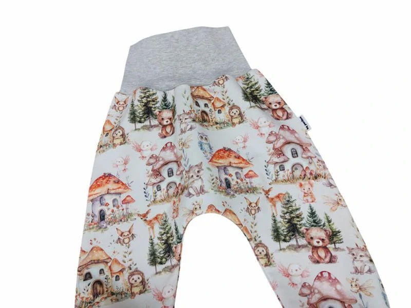 Dětské tepláčky / turky - Pohádkový les