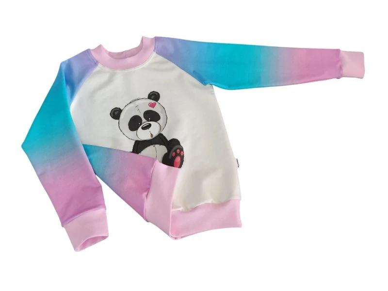 Dívčí mikina - Panda vel. 128