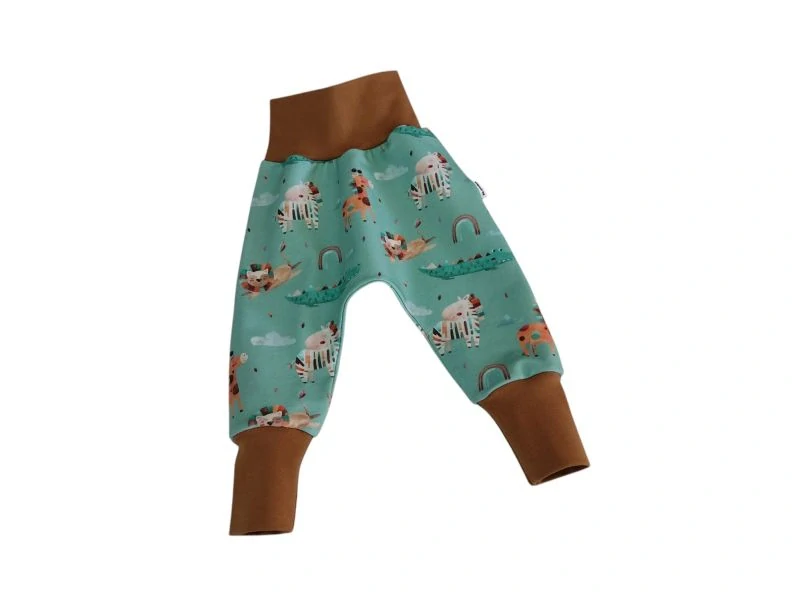 Dětské tepláčky / turky - Duhová ZOO