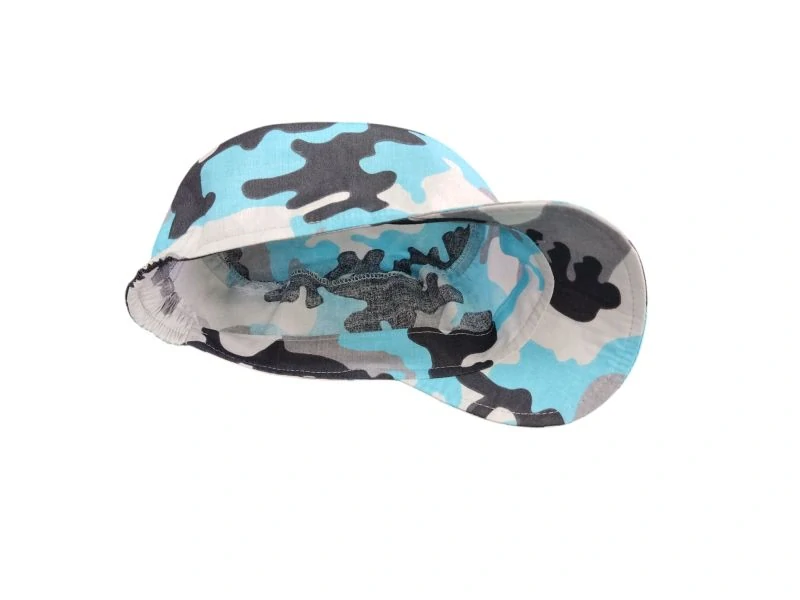 Dětská kšiltovka - Maskáč tyrkys