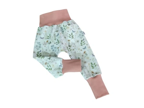 Dívčí tepláčky / turky - Jarní louka vel. 92