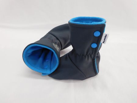 Softshellové válenky - Slůně s modrým tyrkysem