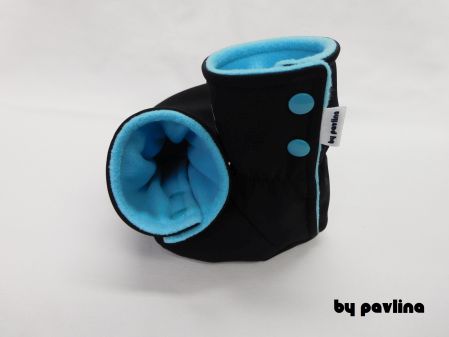 Softshellové válenky - Kočička se sv. tyrkysem