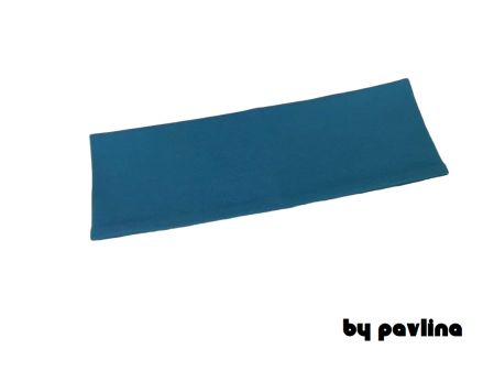 Unisex čelenka - rovná - Sv. petrolej