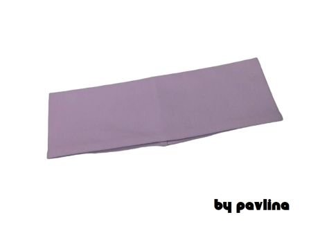 Dívčí / dámská čelenka - rovná - Lila