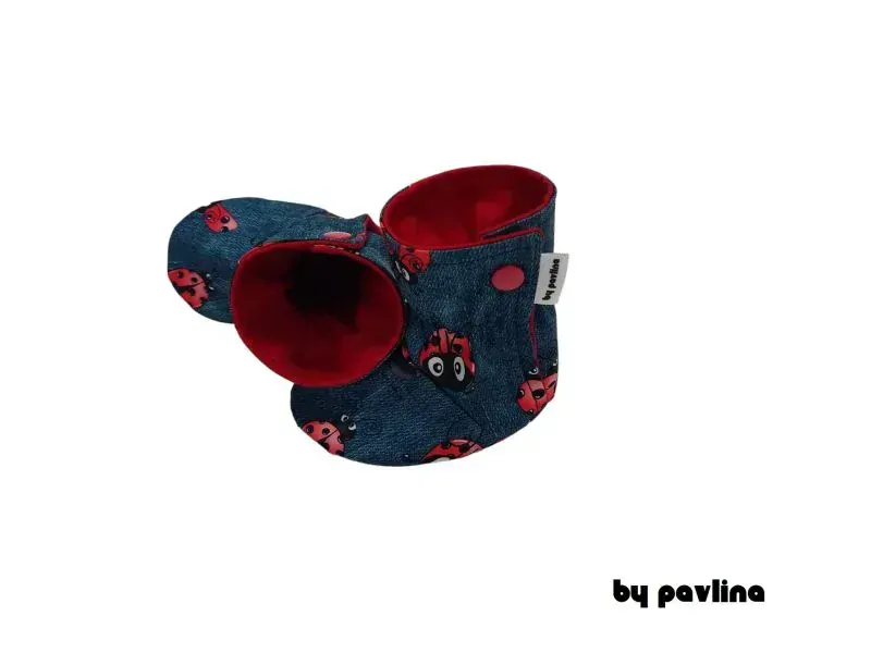 Jar. - podz. softshellové capáčky - Červené berušky