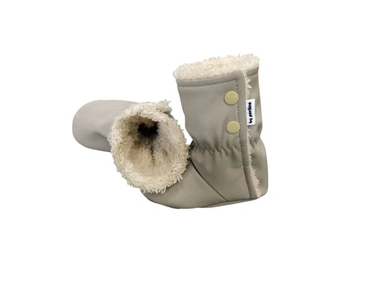 Softshellové válenky / capáčky s B. - Béžové