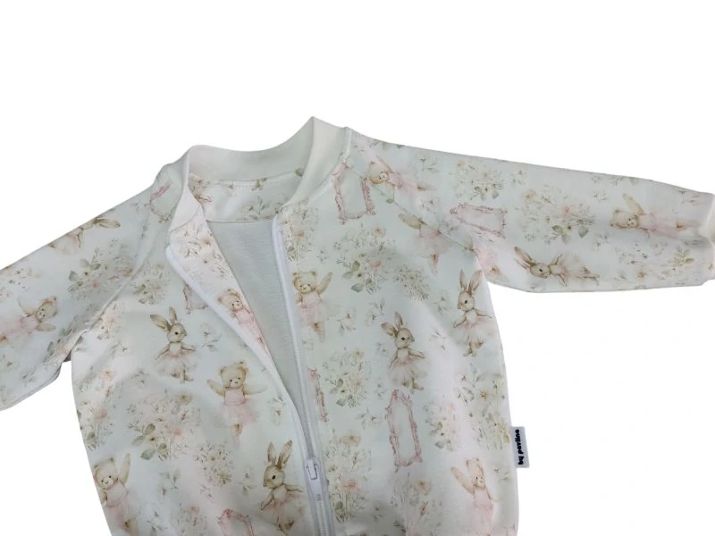 Dívčí propínací mikina - Baletky M. + Z.