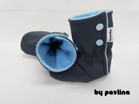 Softshellové válenky / capáčky - Slůně se sv. modrou