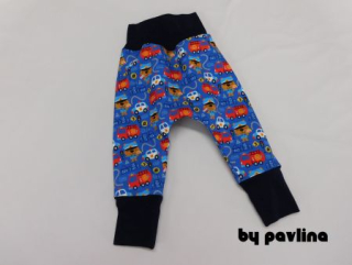 Chlapecké zimní softshellové kalhoty/turky - Hasiči a policie