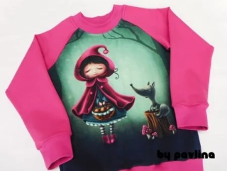 Dívčí mikina - Karkulka