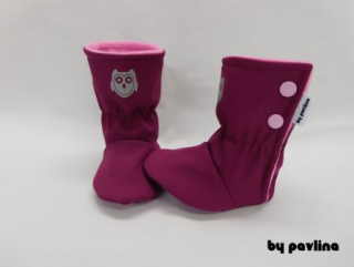 Softshellové válenky / capáčky - Sovička