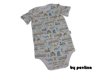 Dětské body - Vláčky