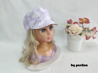 Dívčí kšiltovka - Labutě