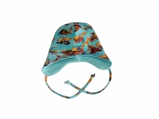 Dětská čepice na zavazování - Polní práce