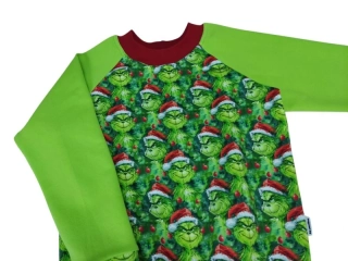 Dětská mikina - Zelený skřítek