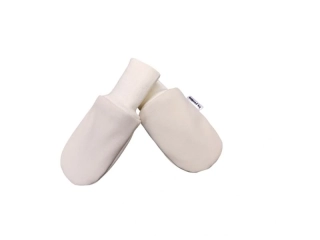 Kojenecké softshellové rukavice - Smetanové