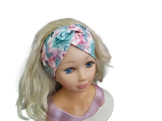 Dívčí / dámká čelenka - Pivoňky