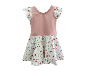 Dívčí letní šaty 2 - Převislé kytičky vel. 98